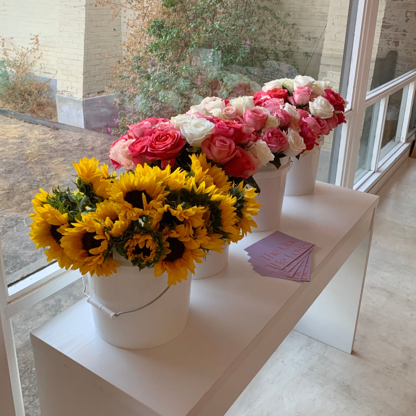 Bucket of Flowers - Create Your Own Flower Arrangements