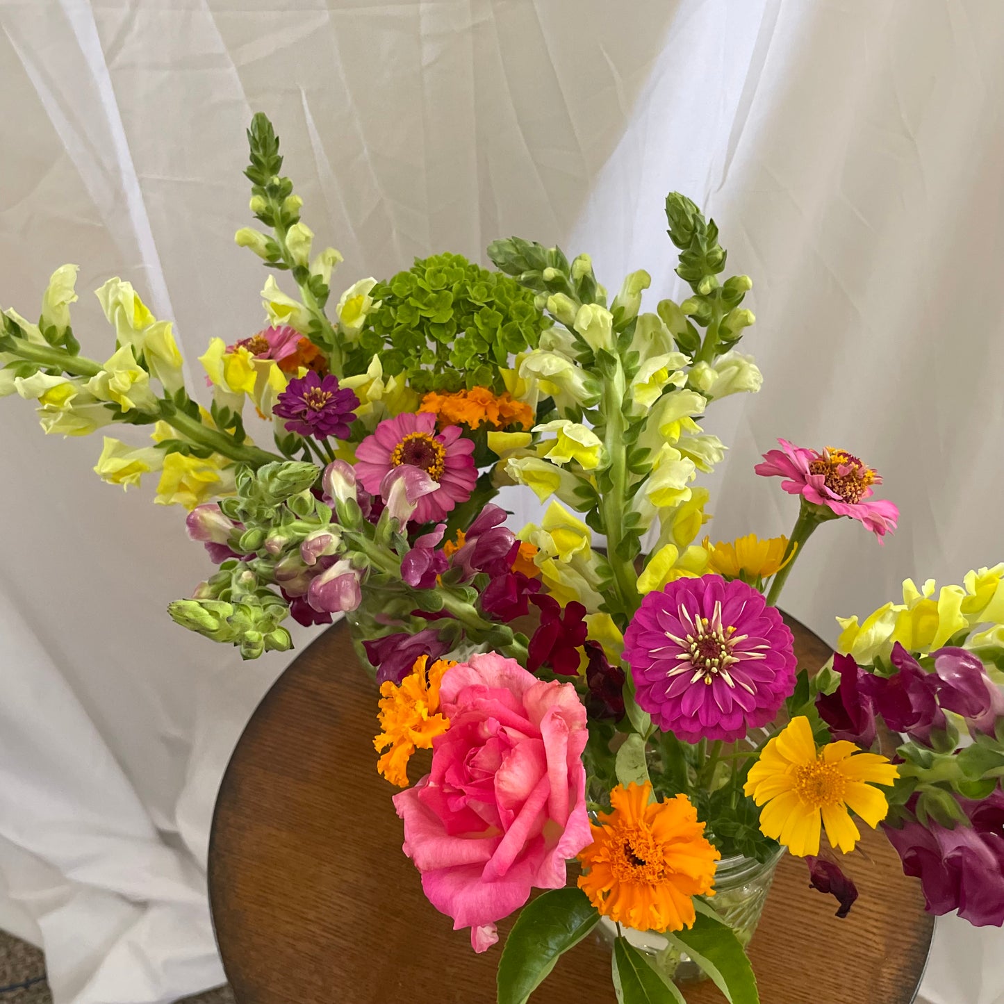 Bouquet of Garden Flowers for Pickup on Saturday, August 8th